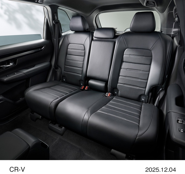 CR-V e:HEV RS BLACK EDITION　6：4分割可倒式リアシート