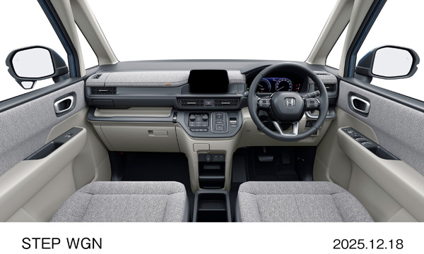 STEP WGN e:HEV AIR EX 30周年特別仕様車　インテリア　グレー内装①