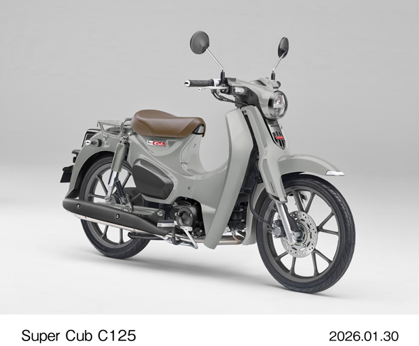 スーパーカブ C125（パールスモーキーグレー）
