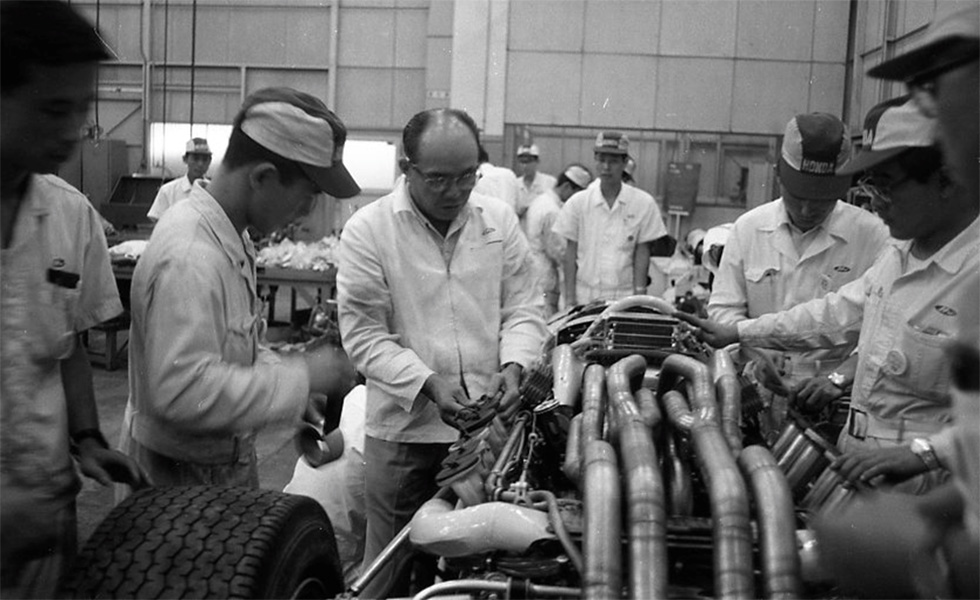 1966年 F1開発現場と本田宗一郎