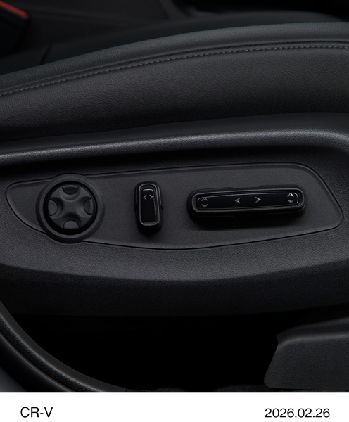 CR-V e:HEV RS BLACK EDITION 運転席8ウェイパワーシート