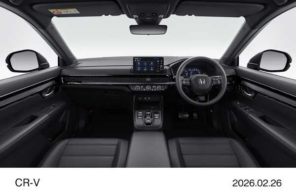 CR-V e:HEV RS BLACK EDITION インパネ（ブラック）