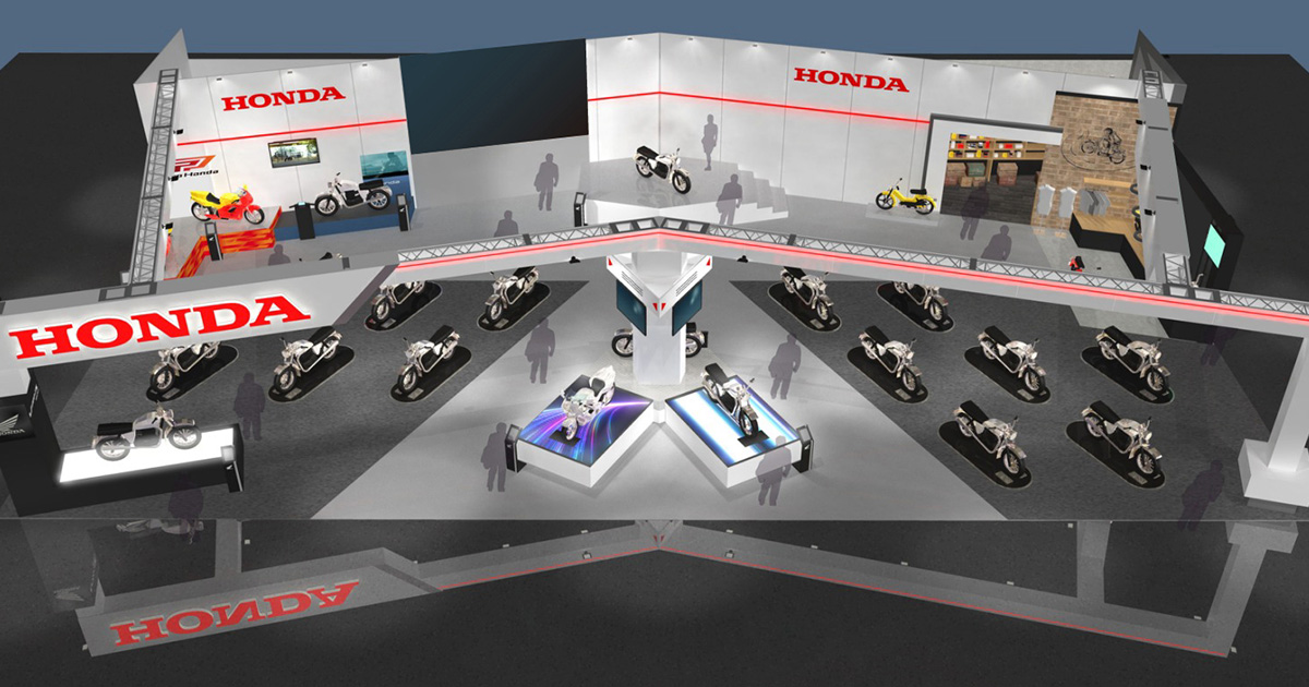 MOTORCYCLE SHOW 2026 Honda Booth