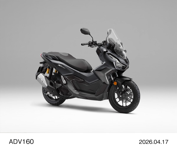 ADV160（マットガンパウダーブラックメタリック）