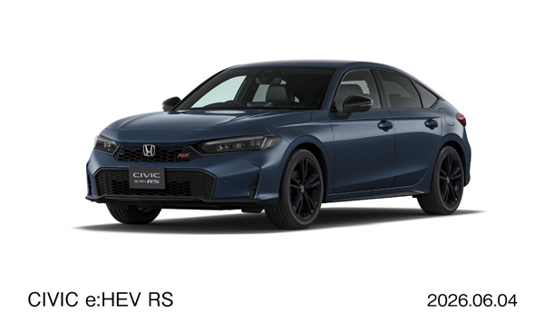 e:HEV RS フロント7:3スタイリング シーベッドブルー・パール