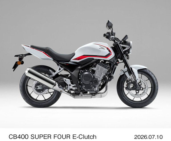 CB400 SUPER FOUR E-Clutch（ロスホワイト）