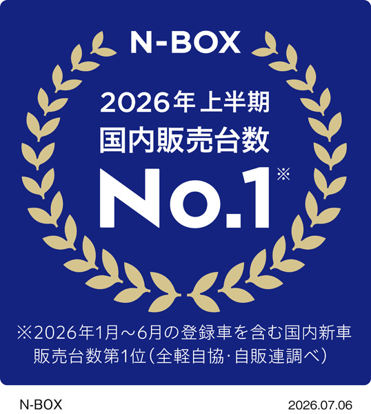 2026年上半期国内販売台数第1位