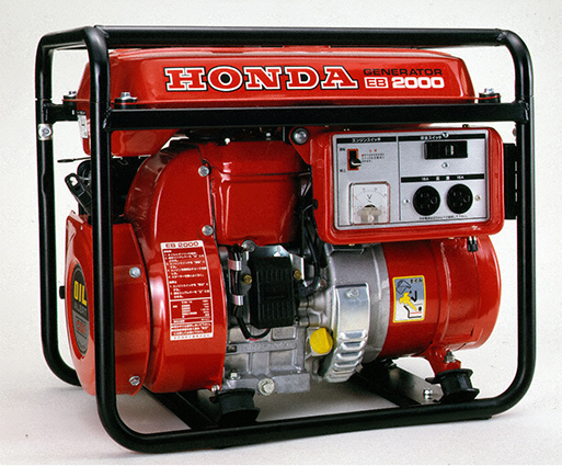 Honda | 静粛性、耐久性にすぐれ小型、軽量、高出力のホンダ発電機