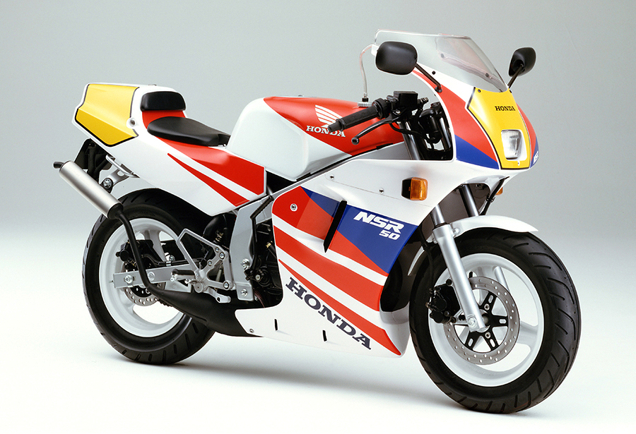 Honda | 本格装備のミニ・サイズスポーツバイク「ホンダ NSR50/80」の ...