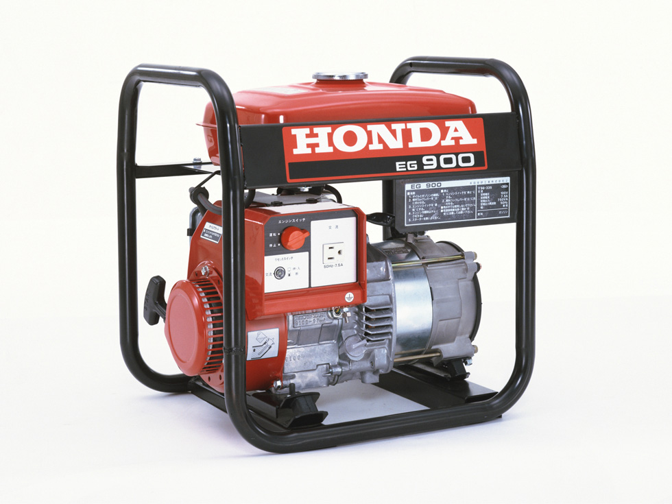 長時間連続運転可能な廉価タイプのホンダ新型発電機を2  - Honda