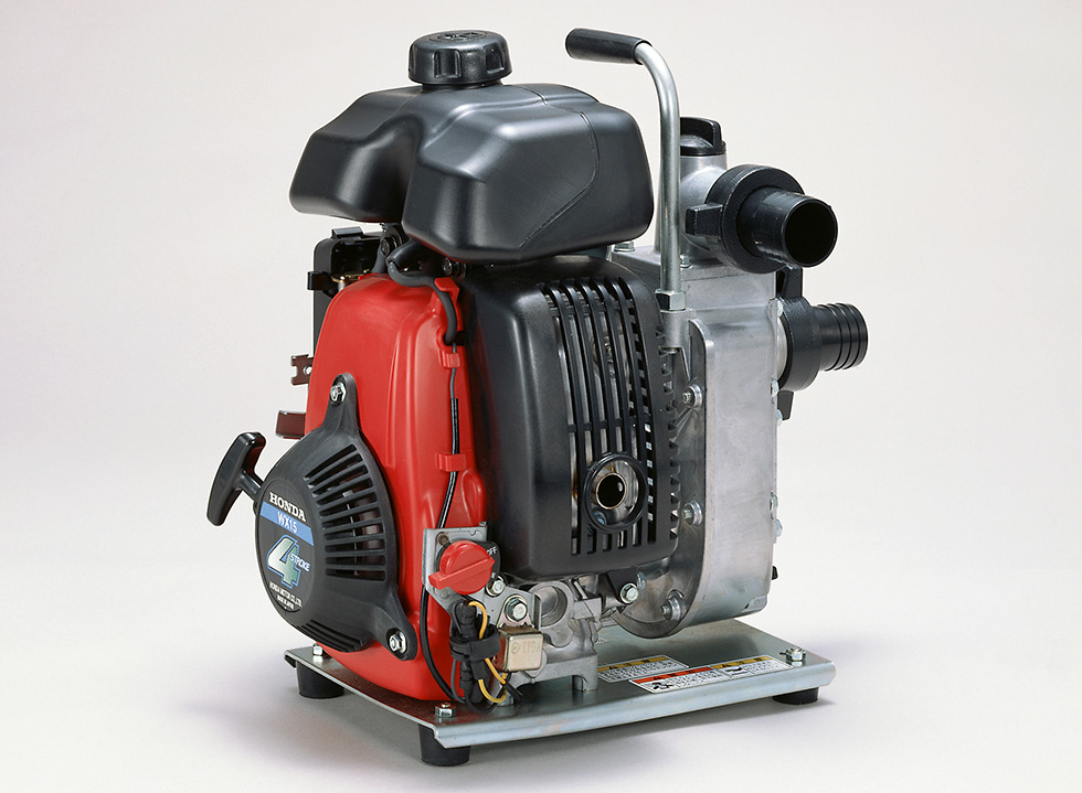 軽量4サイクルエンジン搭載の高性能水ポンプ「WX15」を - Honda