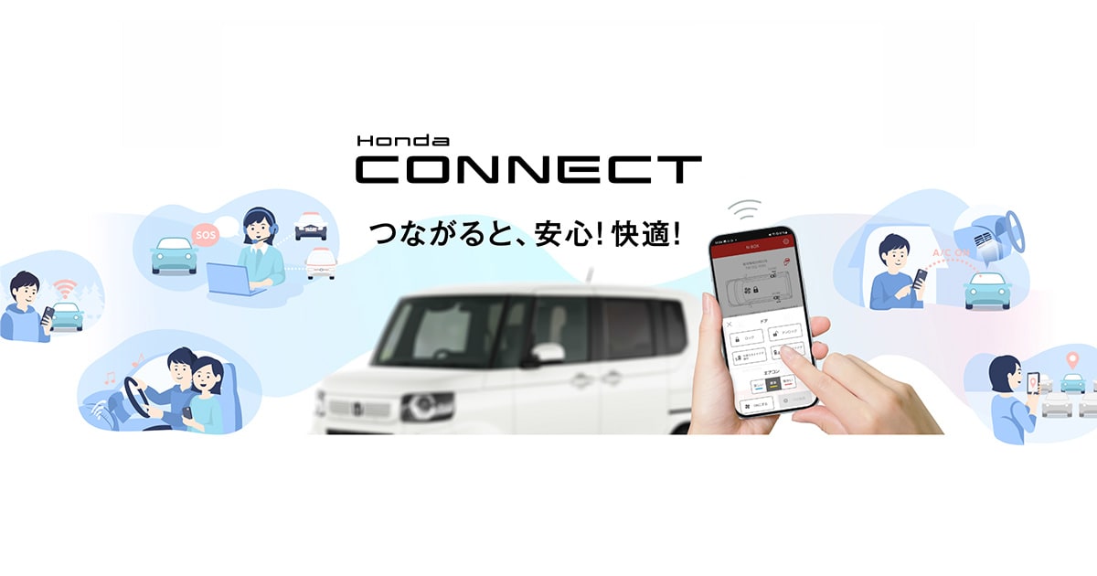 新世代コネクテッド技術 Honda CONNECT