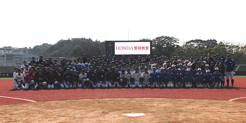 2018年　Honda鈴鹿硬式野球部　野球教室-1