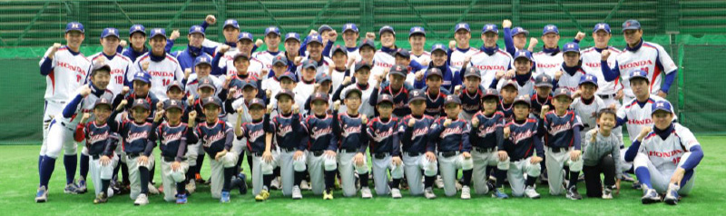 2019年　Honda鈴鹿硬式野球部　野球教室-1