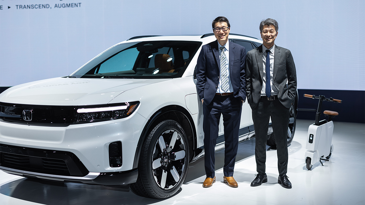 新グローバルEV「Honda 0シリーズ」をCES 2024で発表。 「SALOON」と「SPACE-HUB」が示す、Hondaの電動化へのアプローチ