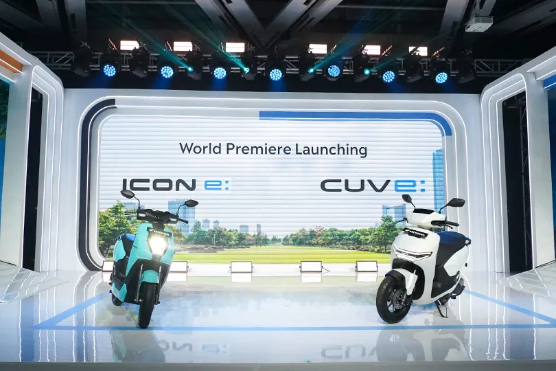 インドネシアでのICON e: / CUV e: 発表会の様子