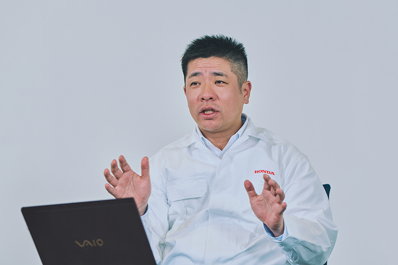 Super-ONE開発責任者の堀田英智