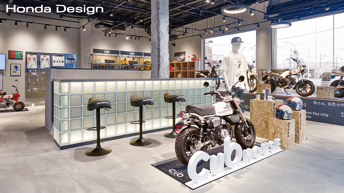 「バイク」を気軽に、自分らしく 日本初上陸「Cub HOUSE」が提案する バイクライフデザイン