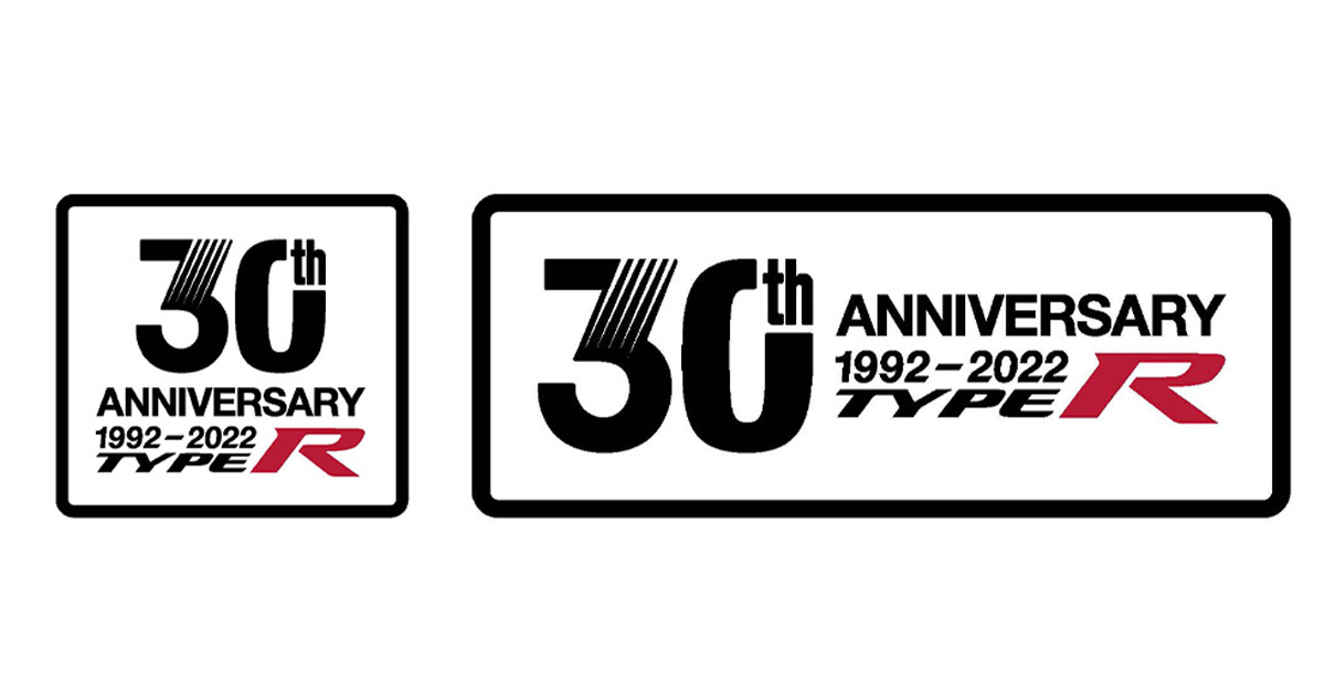 Honda Type R 30th Anniversary ポスター ホンダ LIMITED EDITION 30th