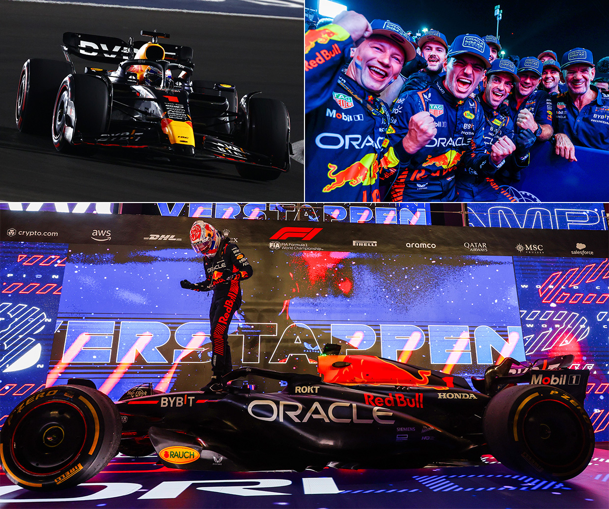 オラクル・レッドブル・レーシングのマックス・フェルスタッペン選手がF1ドライバーズチャンピオン3連覇を達成 | Honda 企業情報サイト