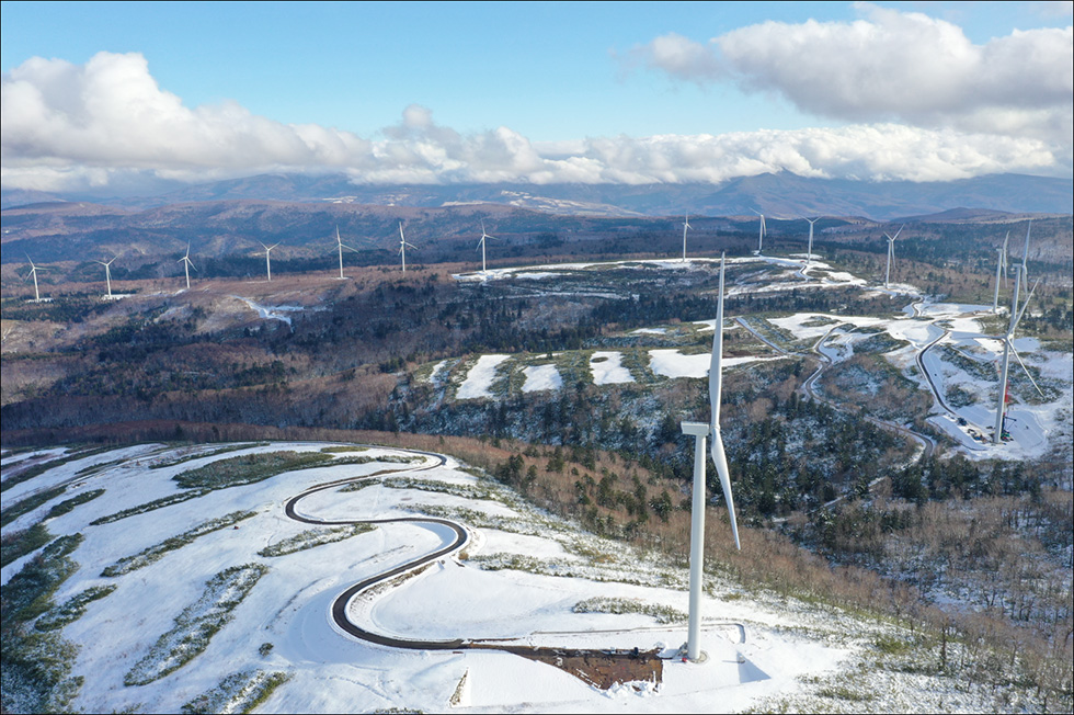 留寿都風力発電所（留寿都ウインド合同会社）