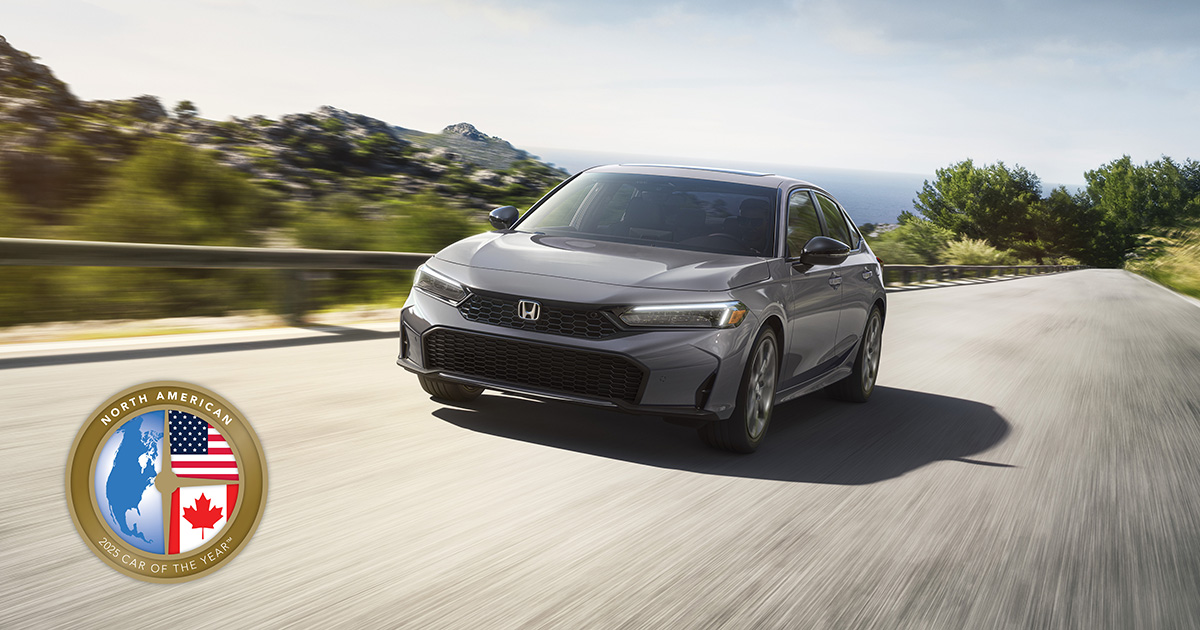 Honda Civic Hybrid Named 2025 North American Car of the Year™, Making Civic the Most Honored Model in the History of the Award（英語）