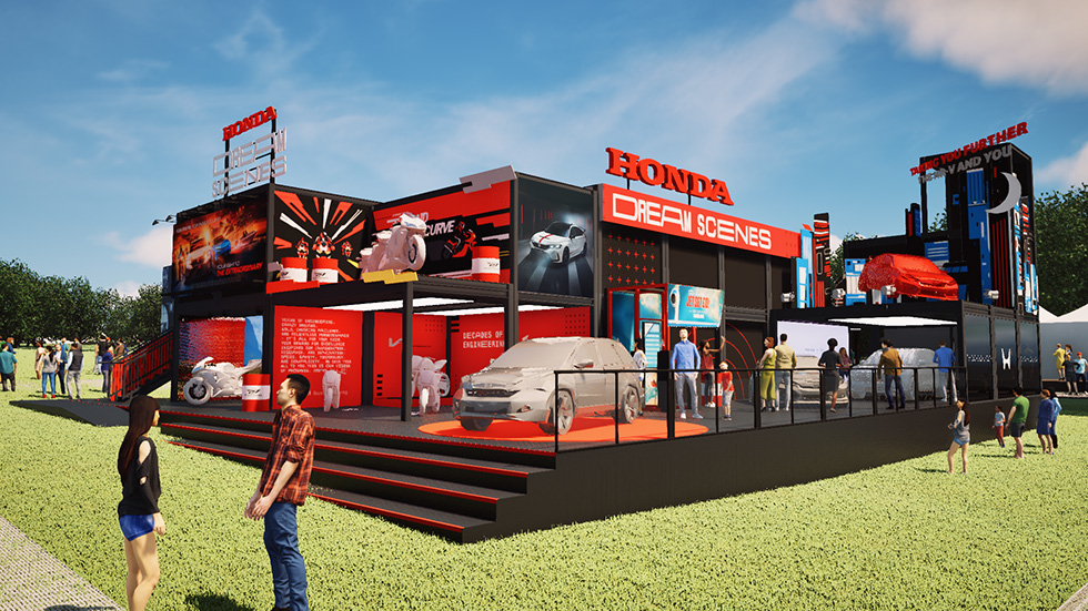 Goodwood Festival of Speed 2025 Hondaブースイメージ
