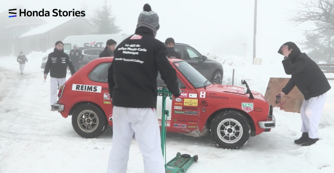 世界的ヒストリックラリーイベントに挑む学生たち。元F1開発者と歩むホンダ学園の50年目の挑戦