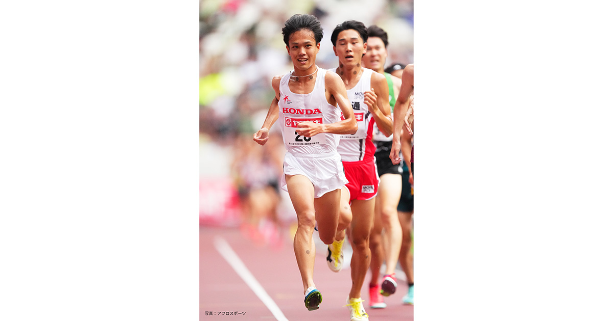 Honda陸上競技部の森凪也選手が 「東京2025世界陸上」男子5000m日本代表に選出
