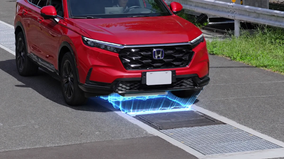 Hondaが研究する「走行中無線給電」の強み