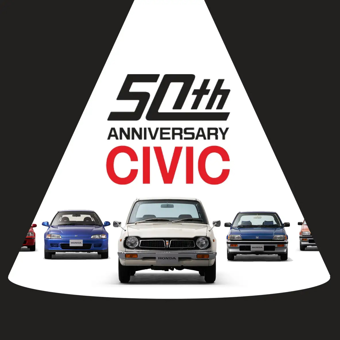 CIVICは、誕生から今年で50年／CIVIC 50周年記念企画がスタート