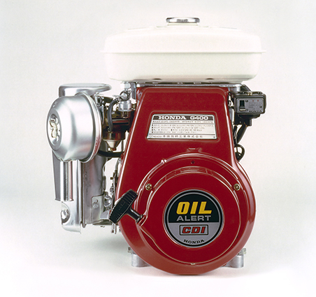 400万台目の汎用エンジン（浜松工場） G400（オイルアラート付き）