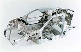 新骨格軽量アルミボディ