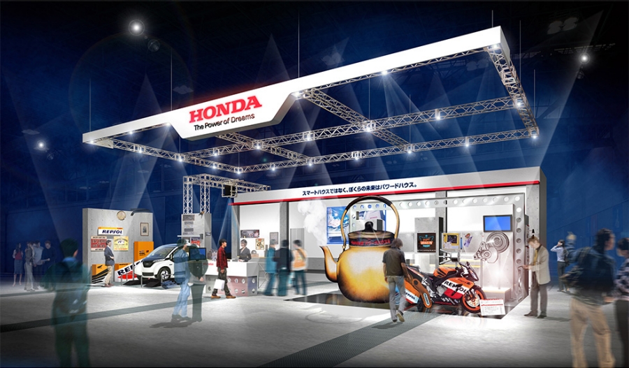 Honda出展ブースイメージ
