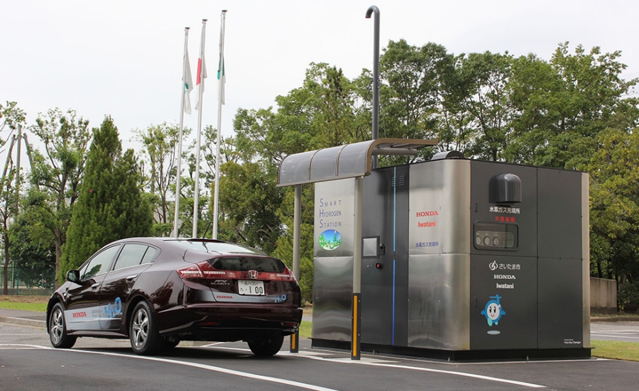 スマート水素ステーションとFCXクラリティ