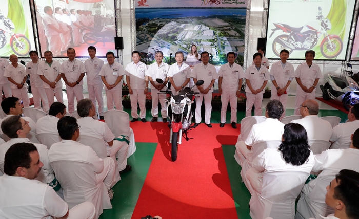 記念式典の様子