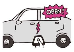 Honda デジタルキー 使用イメージ