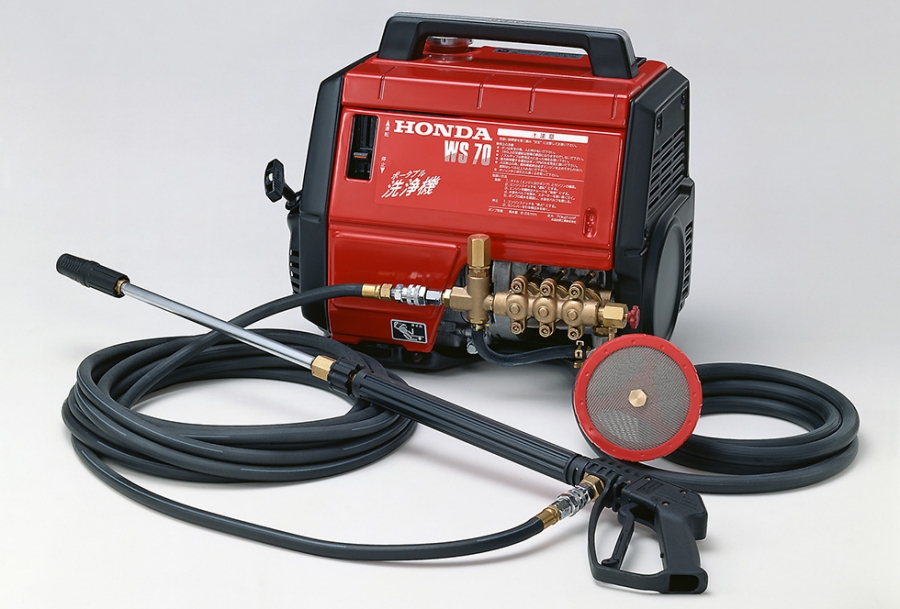 Honda | 電源のない場所でも使える、ポータブルタイプのエンジン式高圧 