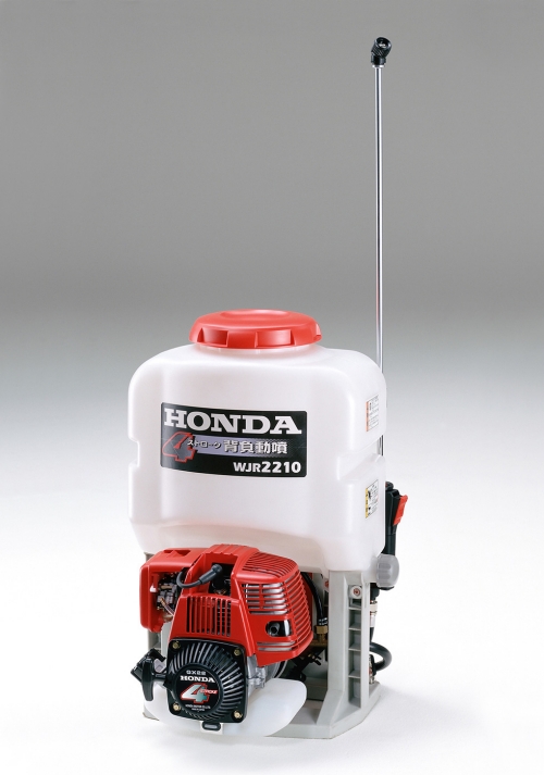 Honda | 超小型軽量4ストロークエンジンGX22搭載の背負式動力噴霧機 