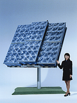 ソーラー発電システム　＜モデル機＞