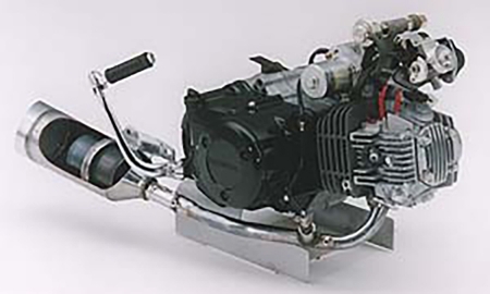 PGM-FI試作モデル (4ストローク100ccエンジン) 