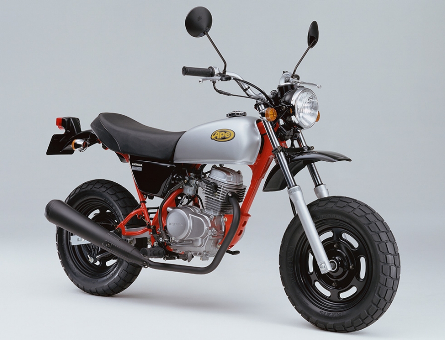 Honda | 50ccのスポーツバイク「エイプ」にカラーオーダープランを採用