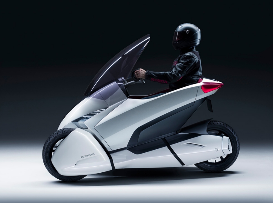 Honda 3R-C Concept（乗車時）