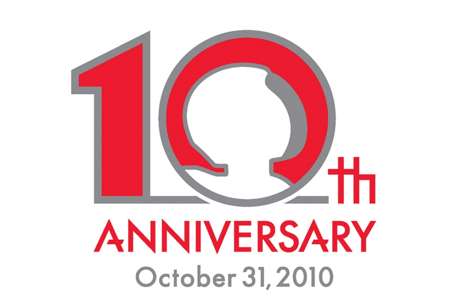 ASIMO 10周年ロゴ