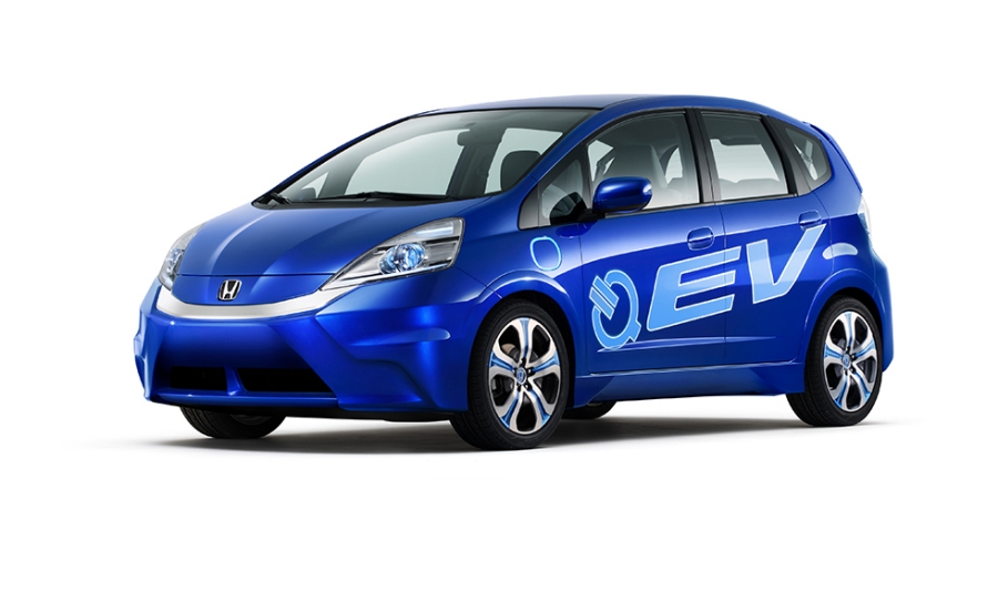 EV（電気自動車）のコンセプトモデル「フィットEVコンセプト」
