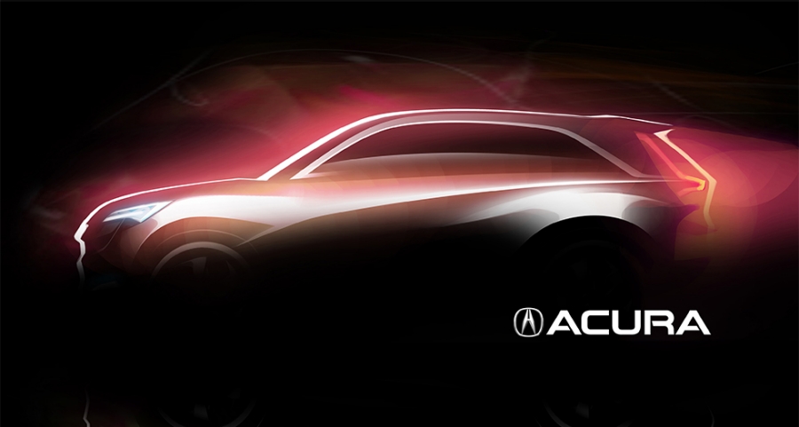 Acuraワールドプレミアのコンセプトモデル（デザインスケッチ）
