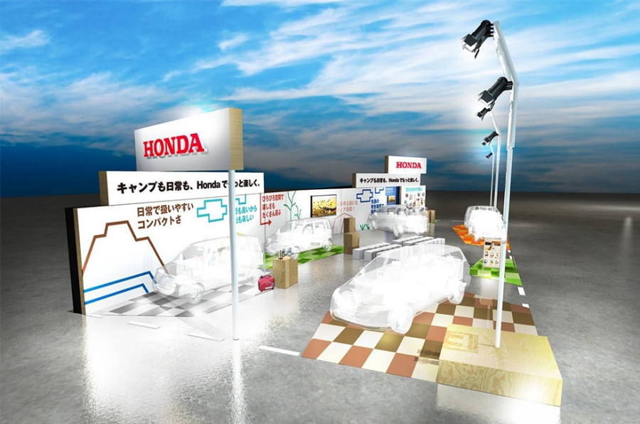Honda出展ブースイメージ
