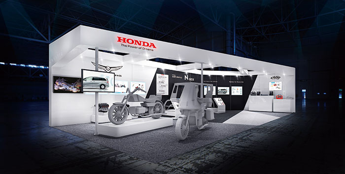 「人とくるまのテクノロジー展2018 横浜」 Hondaブースイメージ