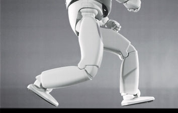 Leg movement when running at 9 km/hour