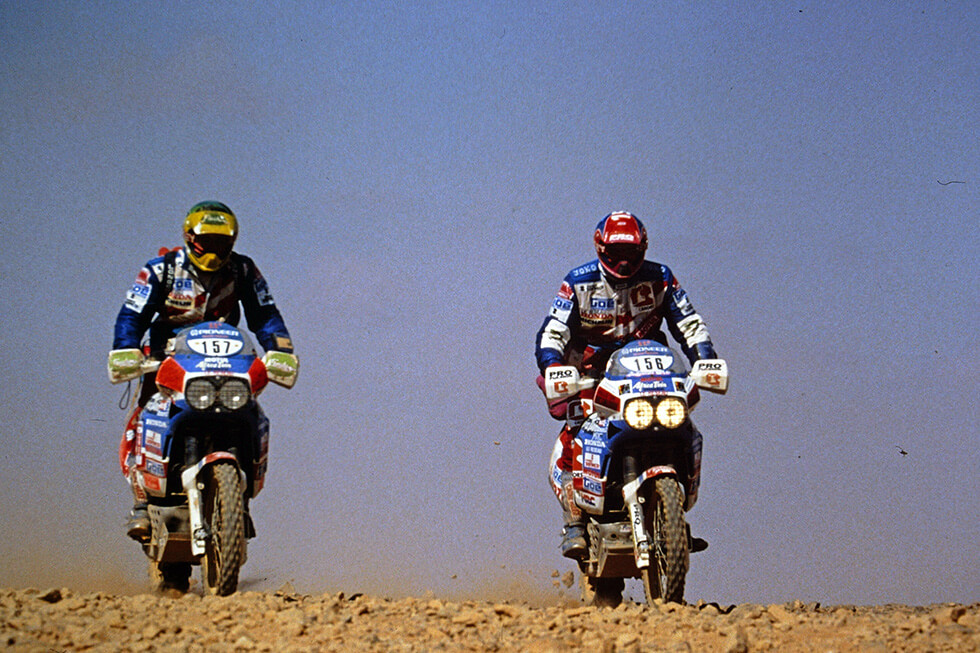1989 Objet Dakar: Desert riding and the Dakar’s finish line